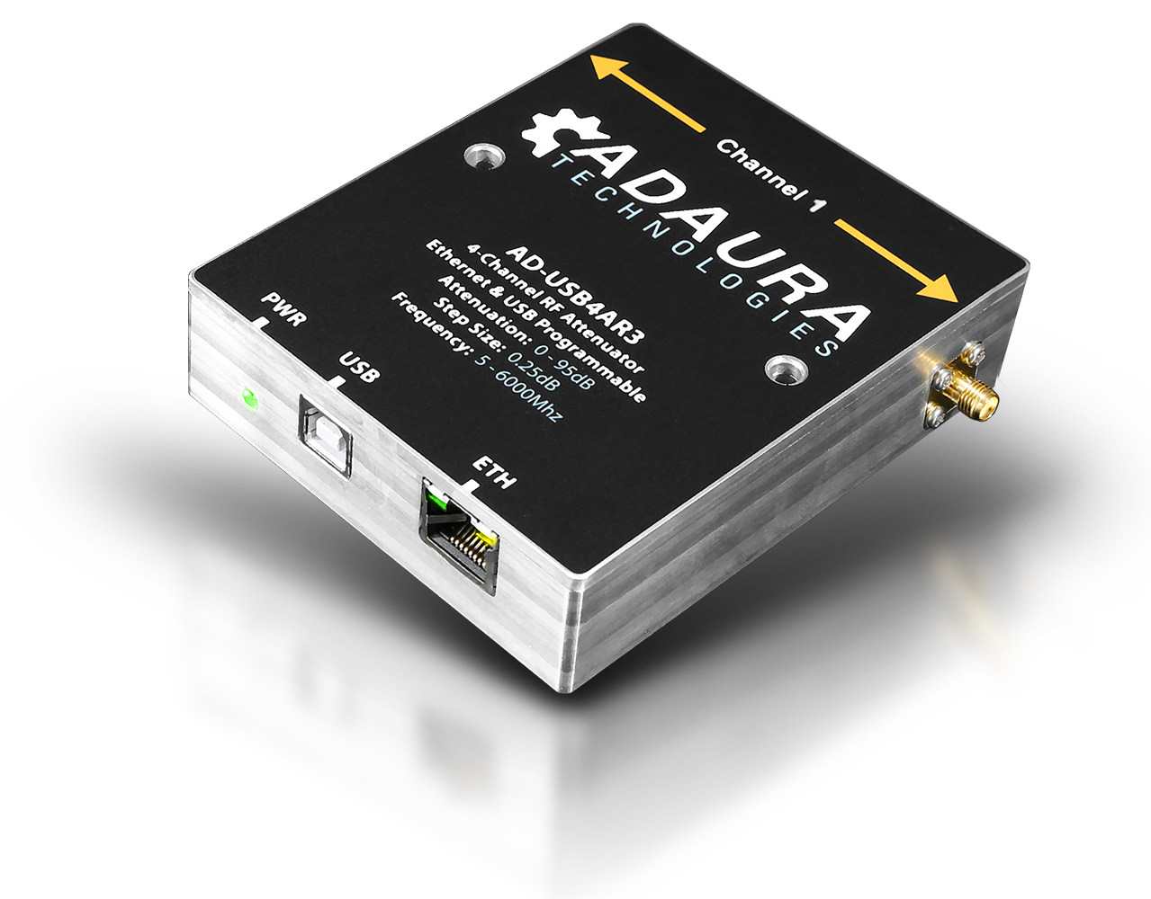Programmable Attenuator; 1 Channel 0.005-6GHz 95dB