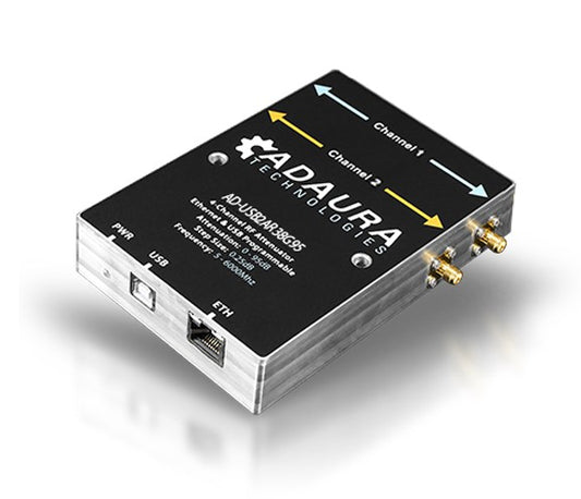 Programmable Attenuator; 2 Channel  0.05-8GHz 95dB