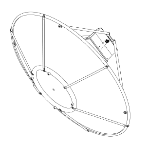 Reflector Antenna | QSR-1800-A-755 & QWF-SL-0.5-2-N-R-CS