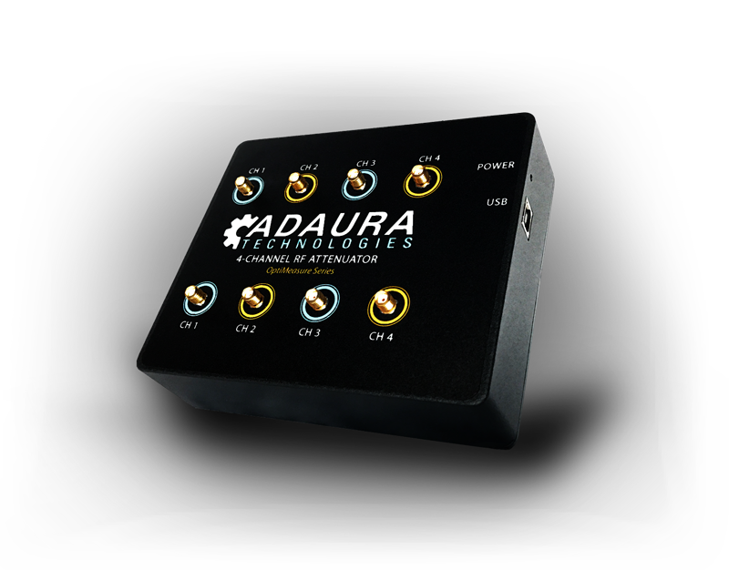 Programmable Attenuator; 4 Channel 0.05-6GHz 63dB