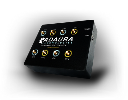Programmable Attenuator; 4 Channel 0.05-6GHz 63dB