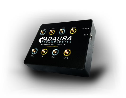 Programmable Attenuator; 4 Channel 0.05-6GHz 63dB